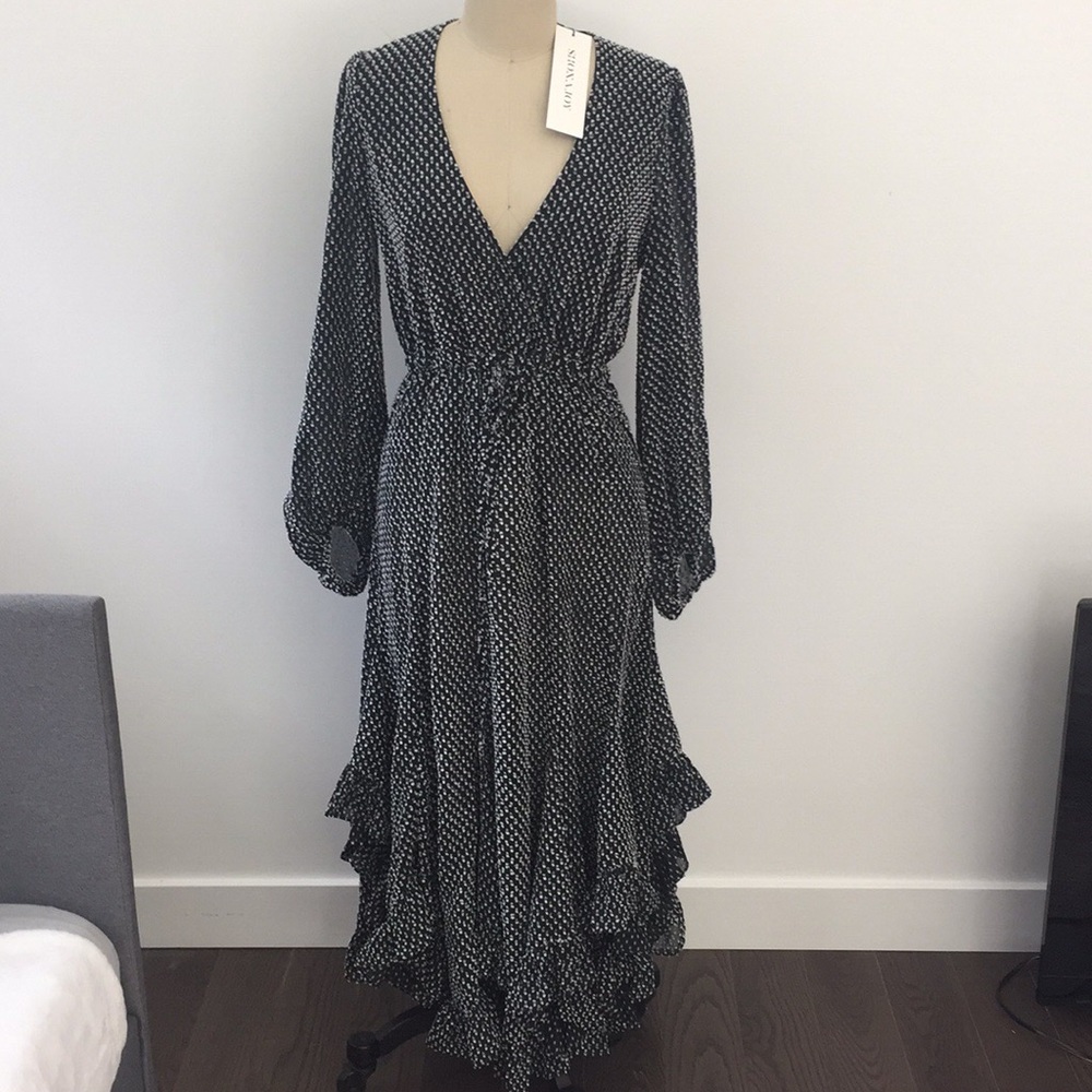 Shona Joy maxi dress, silk, AUS 8, US 4